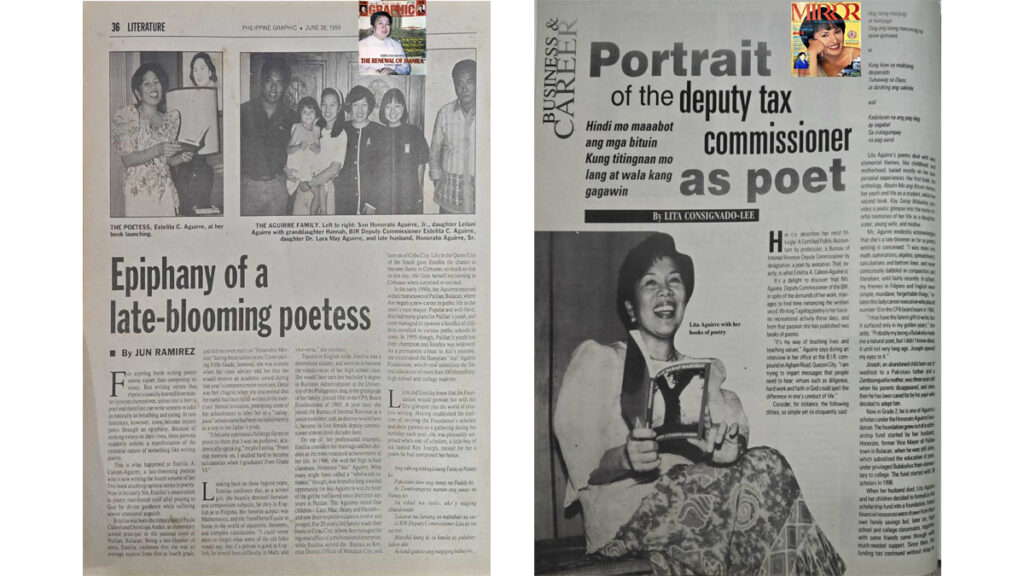 The Poetess of Public Service and Taxation