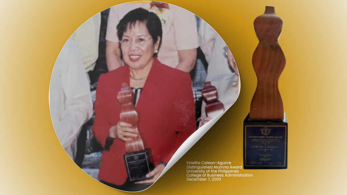 UP Distinguished Alumna Award