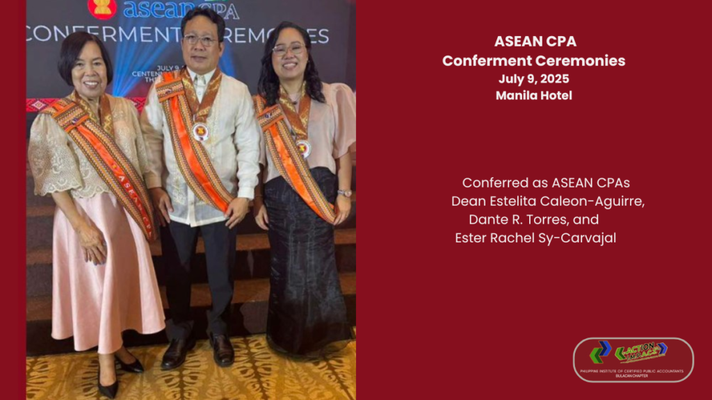 ASEAN CPA Conferment Ceremonies