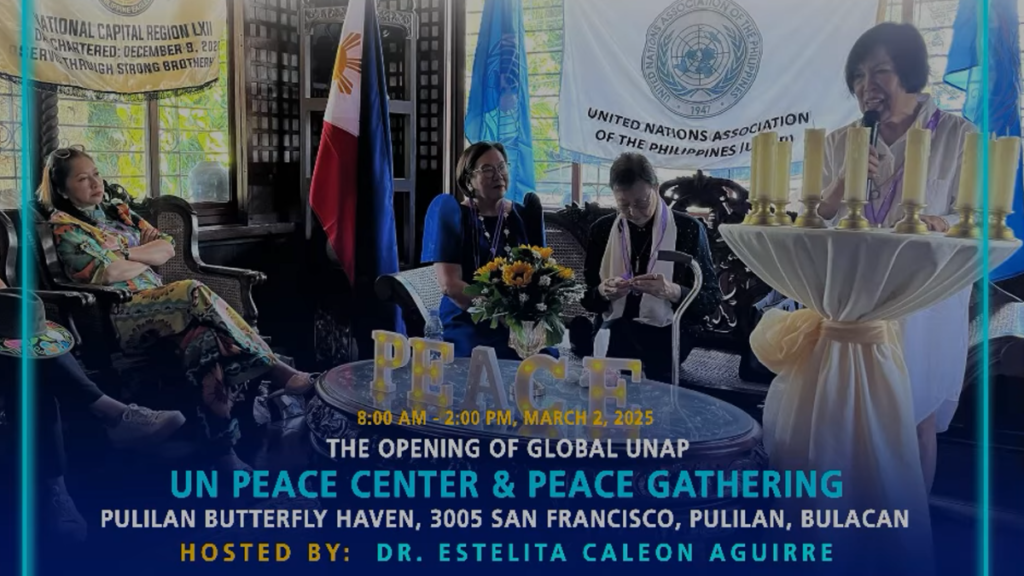 The Opening of UNAP-Global